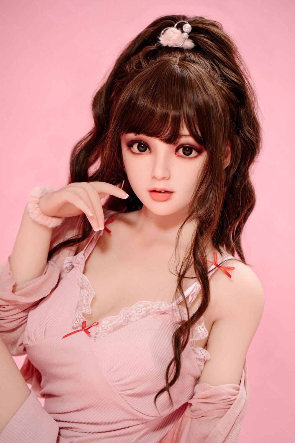 149cm/4ft10 C-cup Silicone Head Sex Doll – Kelly Johnson - FavDoll